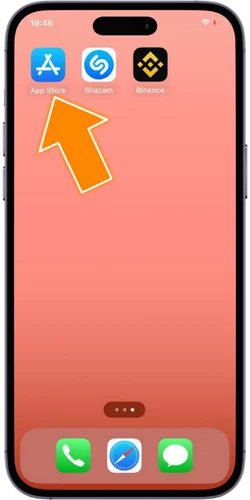 App Store-u açın